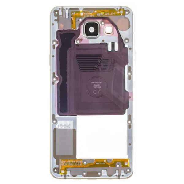 قاب و شاسی کامل سامسونگ SAMSUNG A5 2016 / A510 رنگ طلایی